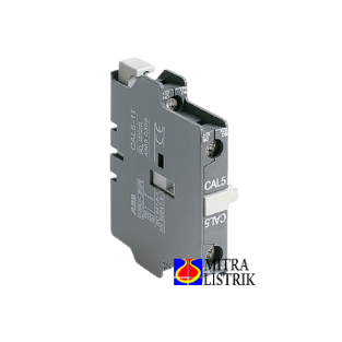 CAL 5-11 , untuk Kontaktor UA16…UA75 / -RA - Auxiliary Contact Block CAL5-10 1NO+1NC - Kontak Bantu Kontaktor ABB