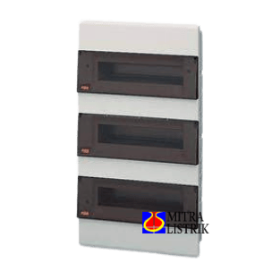ABB MCB Box - IP40 ESTETICA TRANSP. DOOR-24M R9016
