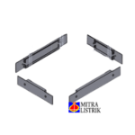 ABB PRO E 2 SIDE PLINTH FLAMGES H=100MM D=900MM