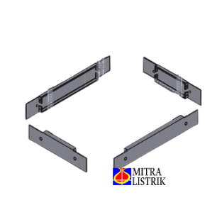 ABB PRO E 2 SIDE PLINTH FLAMGES H=100MM D=900MM