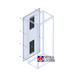 ABB PPEA2030 PRO E IP30/31 aerated back/side panel  H=2000mm W/D=300mm