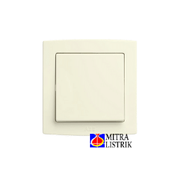 ABB Saklar 1 gang 1 Way Switch 10AX Concept BS Type AC 101