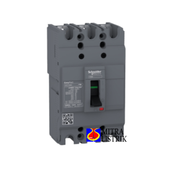 Schneider circuit breaker Easypact EZC100N - TMD - 60 A - 3 poles 3d