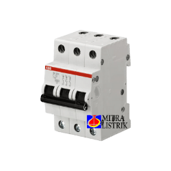 MCB Tipe SH 203 C-25 (6 KA), 25A, 3P - MCB ABB