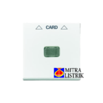 ABB Mechanical Controls Card, Symbol "arrows" for Switch/push button, Hotel card alpine white - Basic55